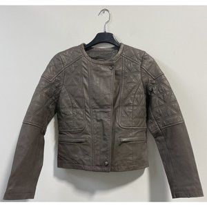 Comptoir Des Cotonniers Veber Leather Jacket